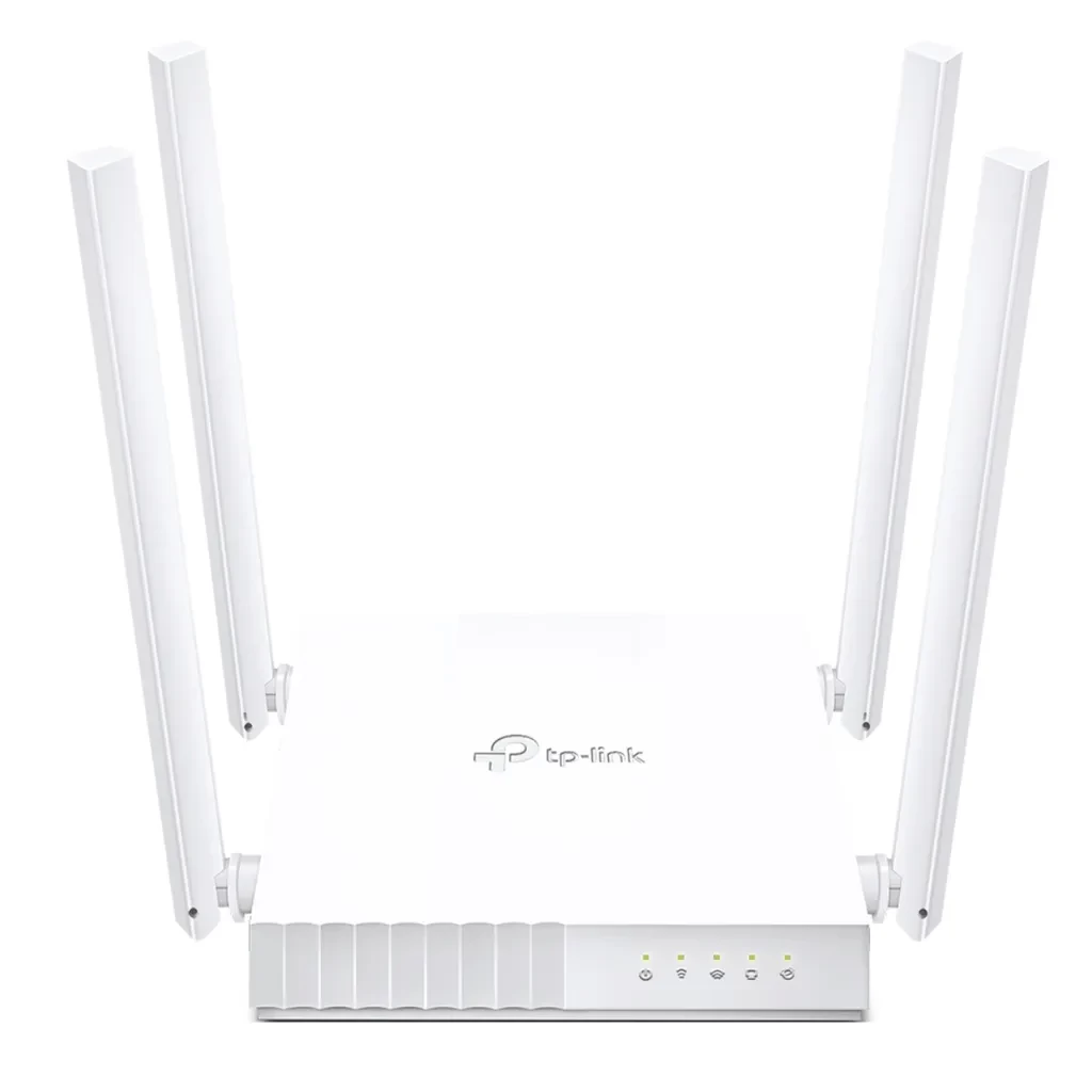 Archer C24. Router WiFi AC750 Tp-Link doble banda (433Mbps en 5Ghz y 300 Mbps en 2.4GHz) 1 puerto 10/100 WAN, 4 puertos 10/100 LAN